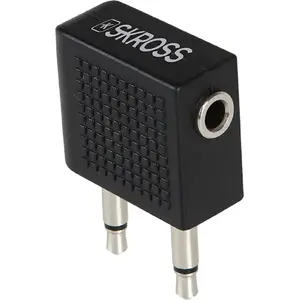 Audio adapter SKROSS 9400000 for airplane use — 3.5 mm headphone jack compatibility