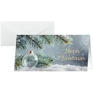 Открытки sigel DS637 Snowy Idyll DIN long, 25 шт.
