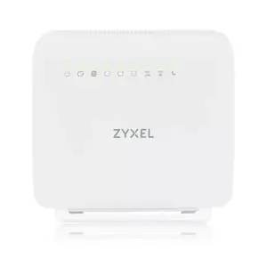 Galda maršrutētājs Zyxel EX3501-T0 — Dual-band Wi‑Fi 6 (2,4/5 GHz), Gigabit Ethernet, 4x LAN, WAN RJ-45, balts