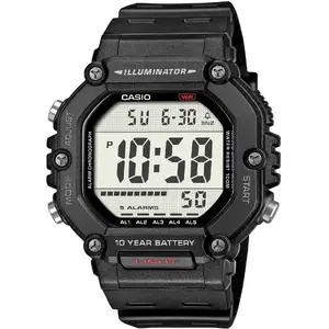 Часы наручные CASIO AE-1600H-1AVDF с цифровым дисплеем, водонепроницаемые, мужские