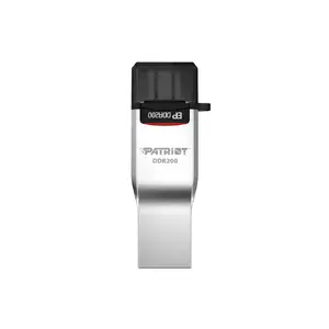 MicroSDXC memory card PATRIOT EP DDR200 1 TB — 160 MB/s read, 120 MB/s write, U3/V30, Class 10, write-protect switch, USB-C/USB-A adapter included