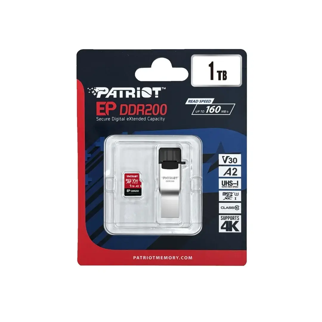 PATRIOT EP DDR200 MicroSDXC 1 ТБ карта памяти Photo 5