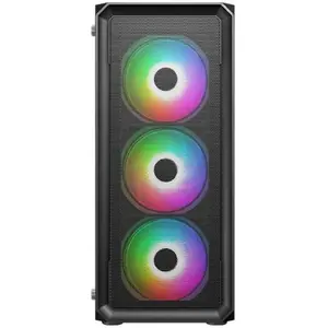 Computer case VeinX case HERMES MESH Mid Tower, ATX, black