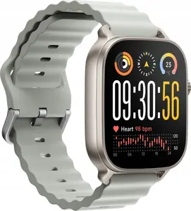 Smartwatch REALME Watch 5 Titanium Silver RMW2501_SIL — heart rate monitor, water resistant