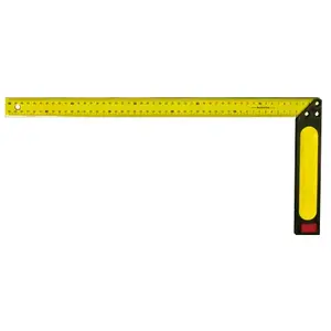 Measuring square MEGA 21063 carpenter square 350 mm, steel blade, right-angle layout