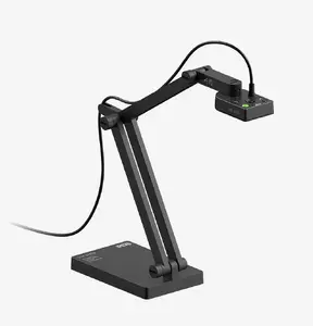 Dokumentu kamera IPEVO V4K-13MP ULTRA melna, 13 MP CMOS, 3840×3104, f=3.46 mm, USB Type‑A