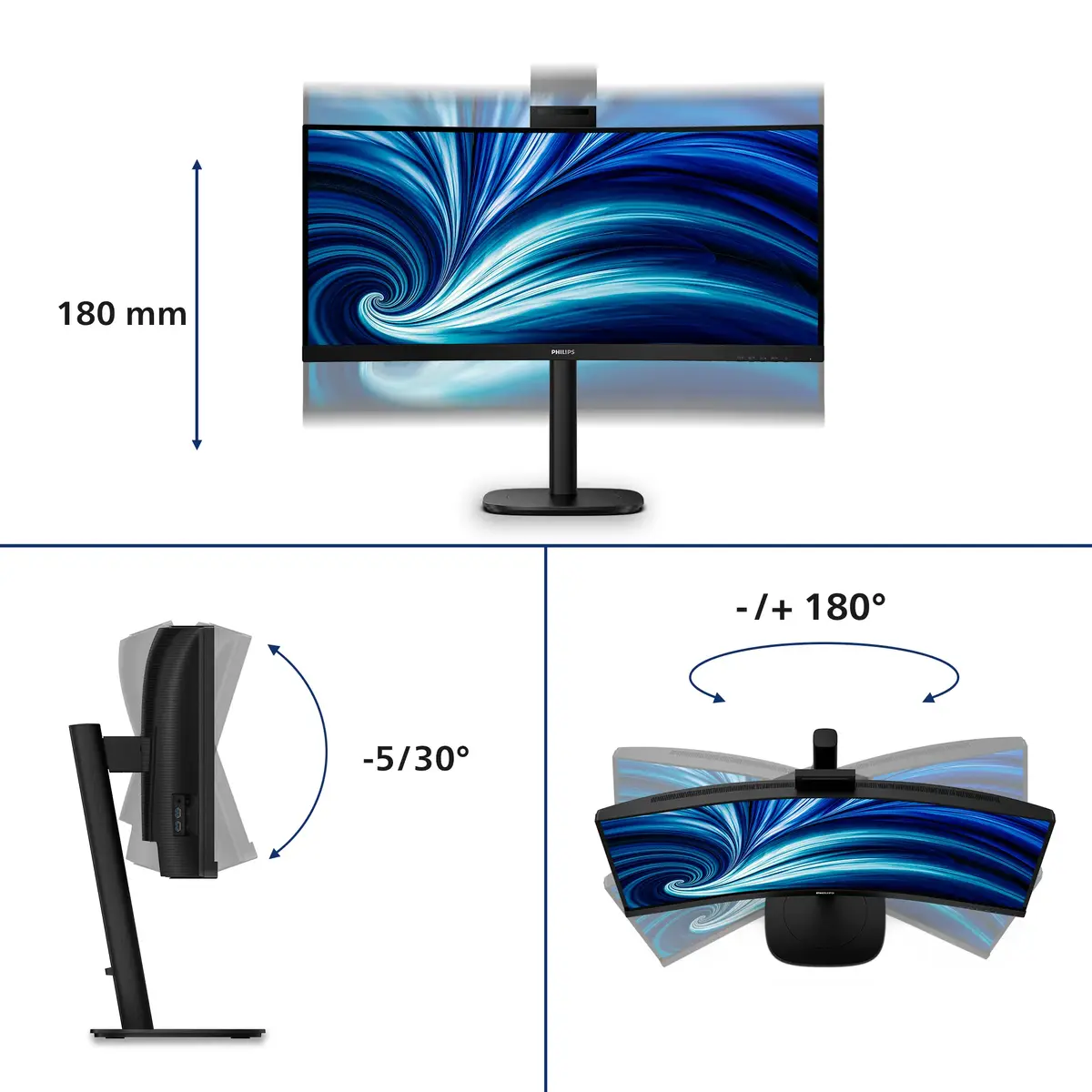 Монитор Philips 3000 series 34B2U3600CH/00 Photo 5