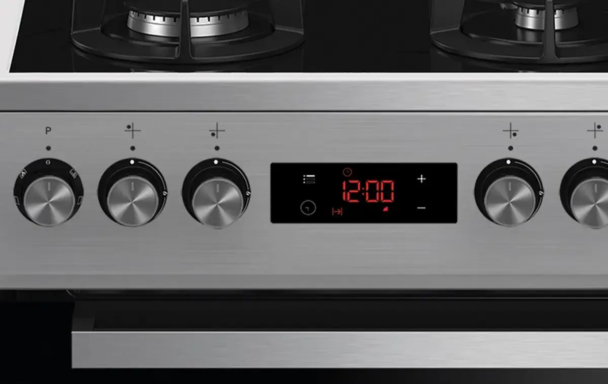 Газо‑электрическая плита BEKO FSMT55330DXDS 60 см Photo 2