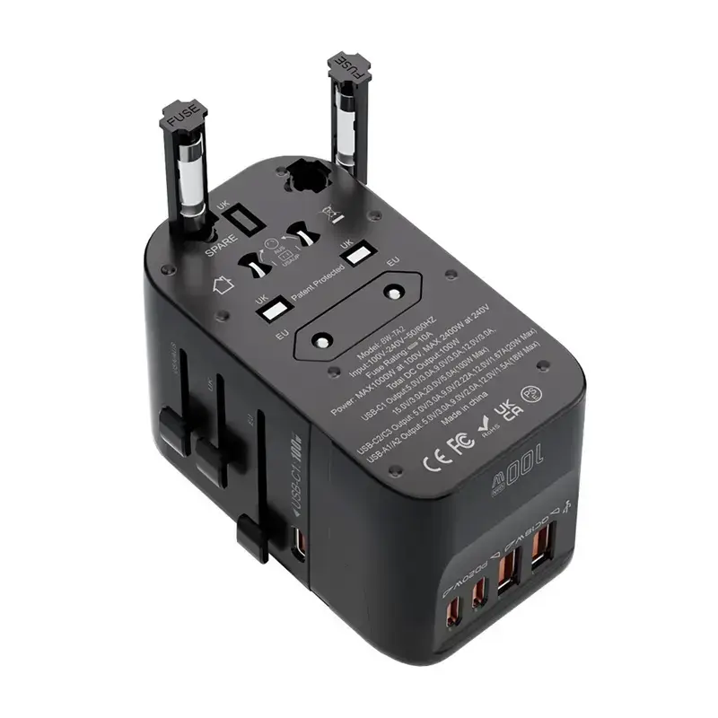Туристический адаптер BlitzWolf BW-TA2 5-в-1 Photo 4