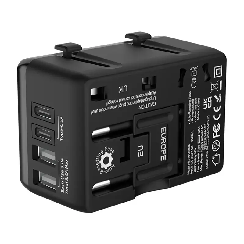 BlitzWolf BW-TA1 travel adapter 4-in-1 USB PD 20W Photo 4