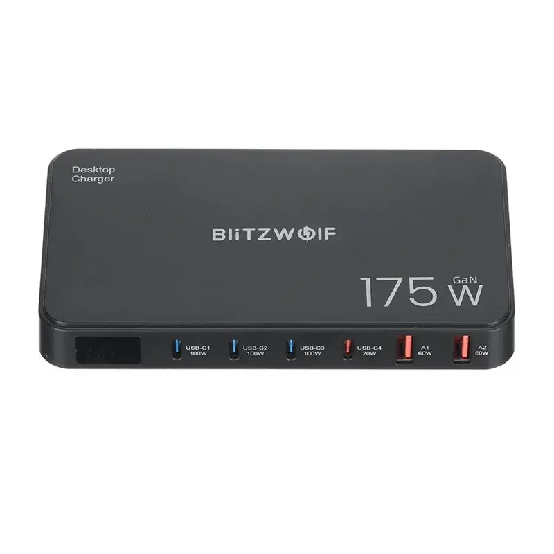 BlitzWolf BW-S30 charging station 6-in-1 175W Photo 4
