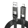 BlitzWolf BW-HDC7 кабель 4-в-1 USB-C Lightning Photo 2