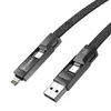 BlitzWolf BW-HDC7 кабель 4-в-1 USB-C Lightning Photo 3