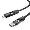 BlitzWolf BW-HDC7 кабель 4-в-1 USB-C Lightning Photo 5
