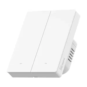 Skārienjūtīgs sienas vieds slēdzis Sonoff ZBM5-2C-80W 2 kanāli 80W Zigbee