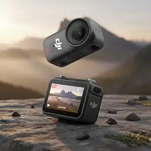 Action kamera DJI Osmo nano — 35 MP CMOS, 4K Ultra HD (3840×2880), 120 fps, 143° skata leņķis, 4.98 cm ekrāns, Wi‑Fi, MicroSD, 0.052 kg