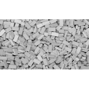 Набор кирпичиков Juweela Cegła RF Mix of Grays 2000 шт — рассыпные мини-кирпичи для моделирования