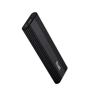 SSD enclosure TRUST 25806 Black for M.2, single-drive, up to 4 TB, USB Type-C 10 Gbit/s (USB 3.2 Gen 2)