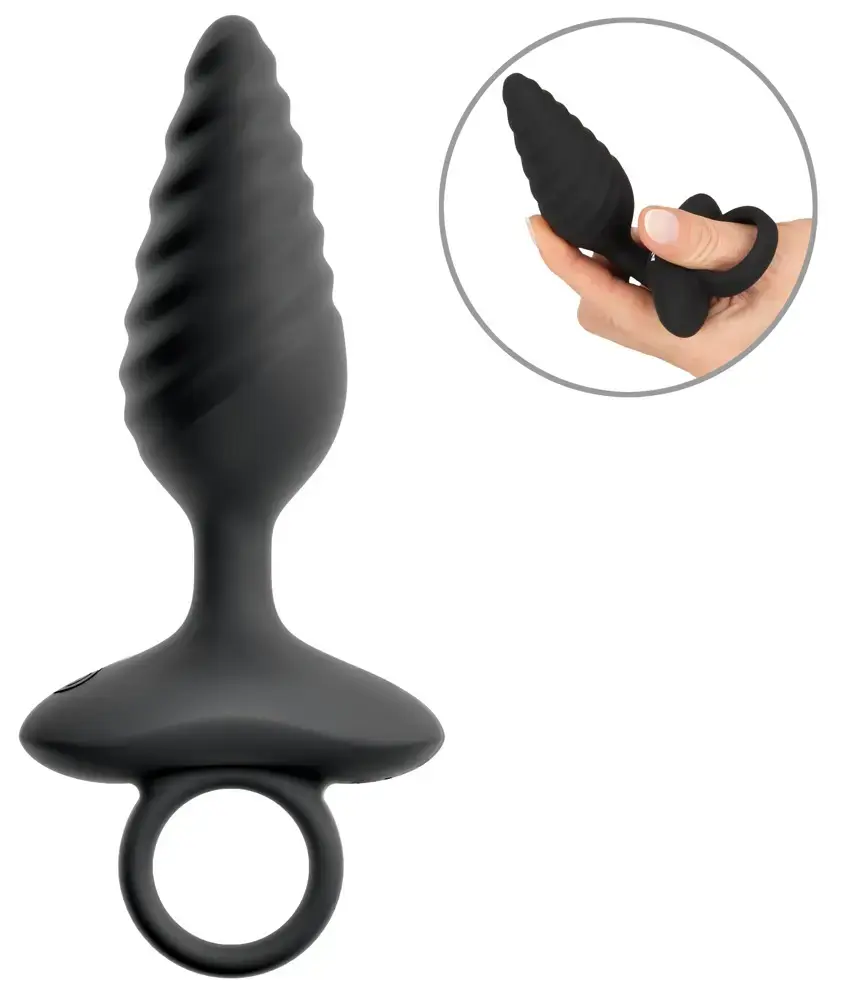 Анальная пробка ANOS Flexible Plug Twisted Photo 2