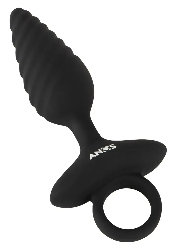 Анальная пробка ANOS Flexible Plug Twisted Photo 5