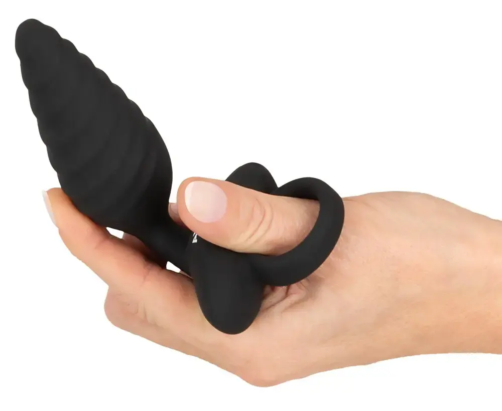 Анальная пробка ANOS Flexible Plug Twisted Photo 7