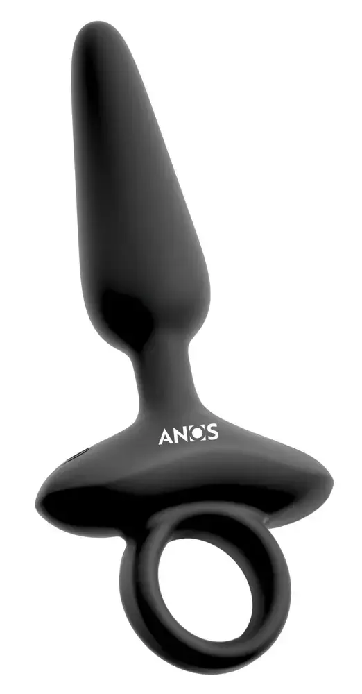 Анальная пробка ANOS Flexible Butt Plug Vibrat Photo 4