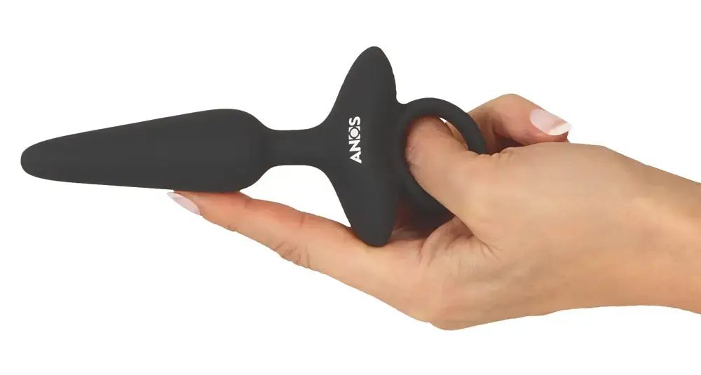 Анальная пробка ANOS Flexible Butt Plug Vibrat Photo 5
