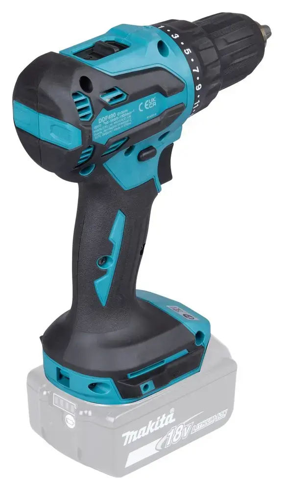Аккум. дрель-шуруповерт Makita DDF490Z 18V 50Nm Photo 5
