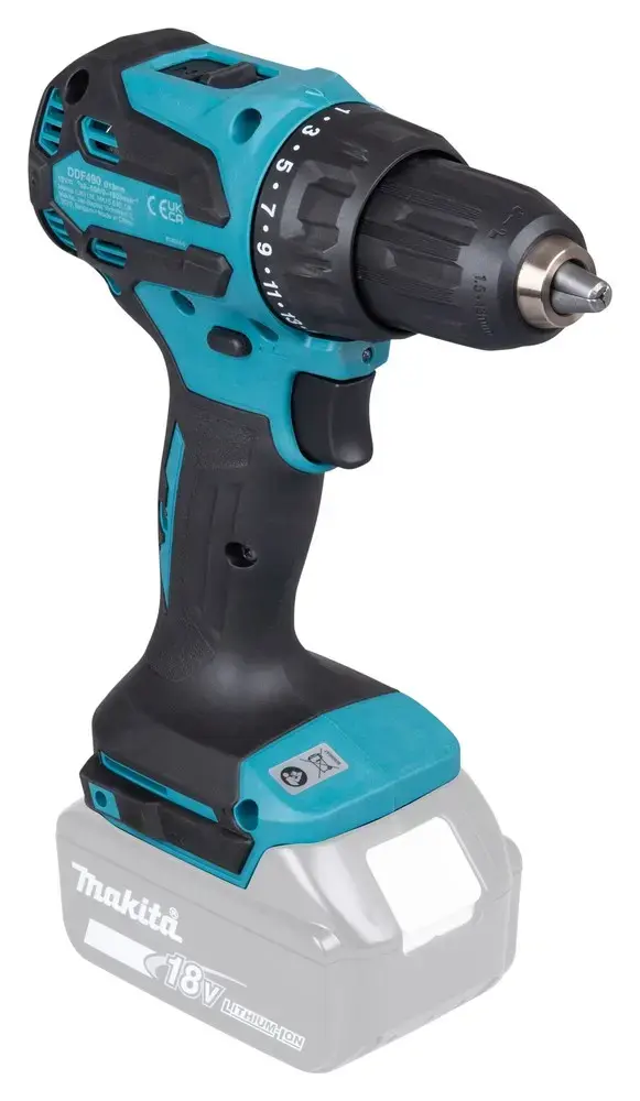 Аккум. дрель-шуруповерт Makita DDF490Z 18V 50Nm Photo 13