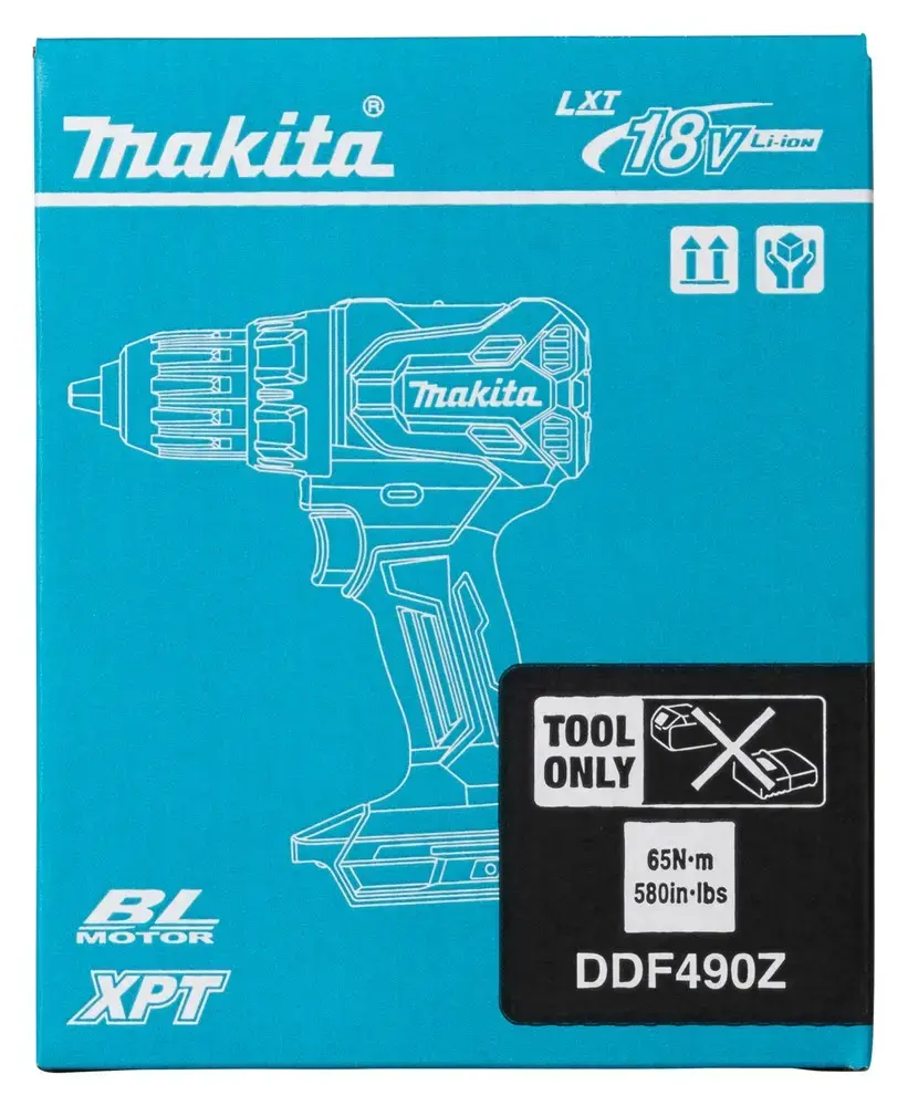 Аккум. дрель-шуруповерт Makita DDF490Z 18V 50Nm Photo 18