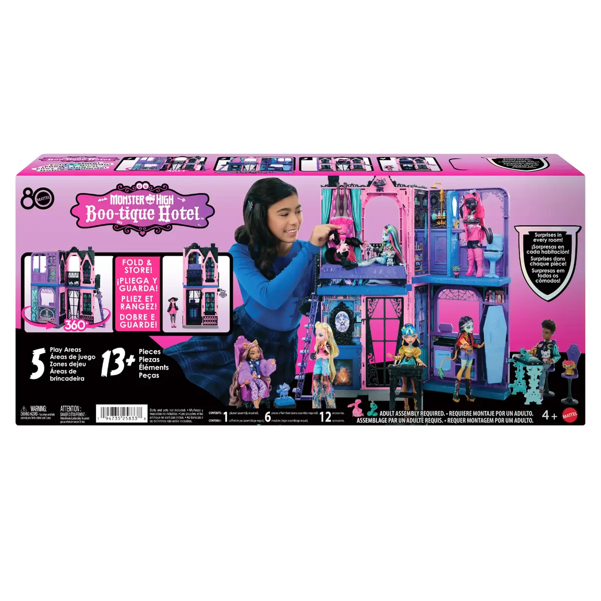 Кукольный домик Monster High Boo-tique Hotel Photo 6