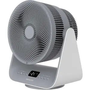 Fan heater SENCOR SFH9200GY with WiFi, 3 heating modes (1050W/2000W/ECO), screen, remote, timer, 80° oscillation