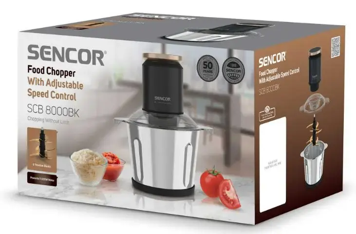 Smalcinātājs SENCOR SCB8000BK 800 W 3l Photo 7