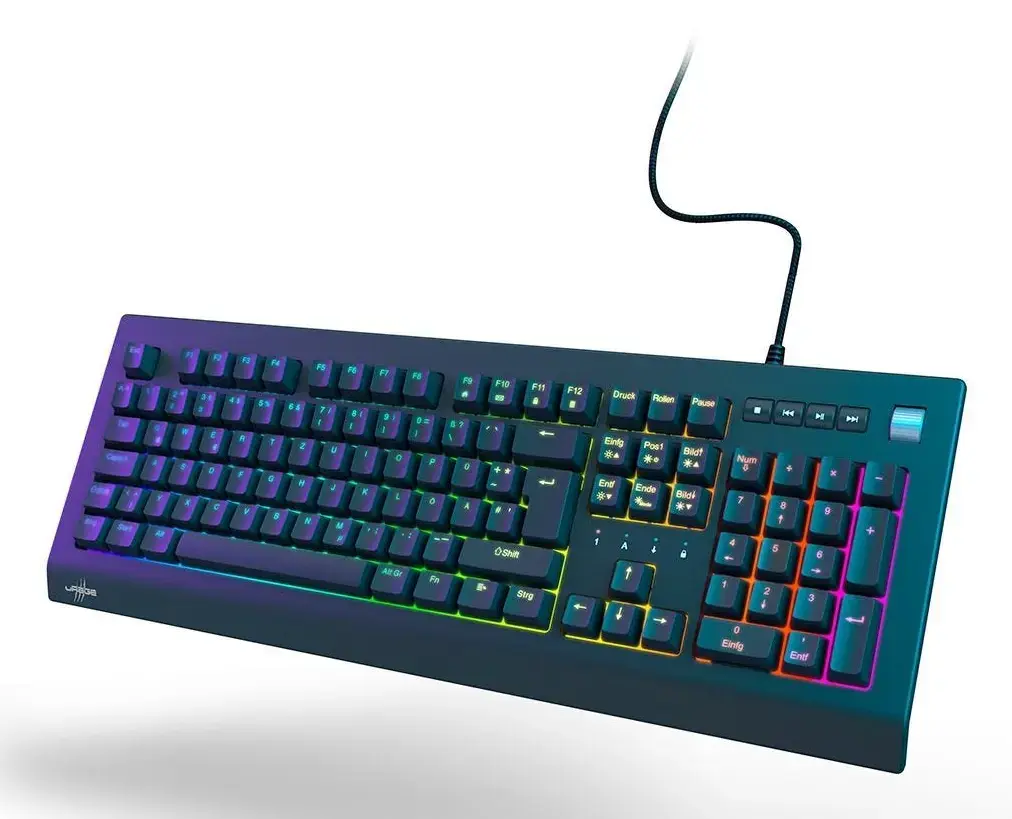 Клавиатура uRage Exodus 600 Игровая USB QWERTZ Photo 2