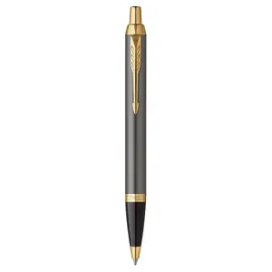 Parker IM Grey Ballpoint Pen Round Shape 1 pc Gift Box