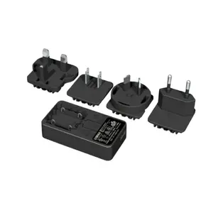 Barošanas adapteris/invertors Ascom 660587 Iekštelpu Melns Akumulatora lādētājs