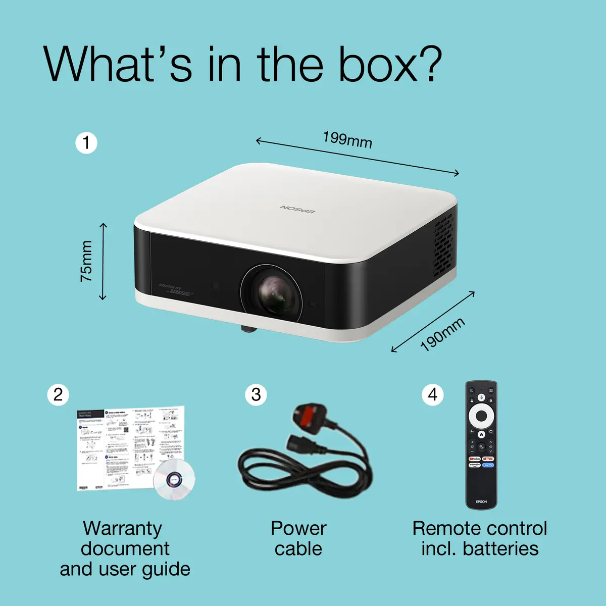 Проектор Epson Lifestudio Pop EF-61W Photo 7
