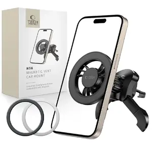 Car mount holder Tech-Protect N56 Magnetic MagSafe for air vent, black