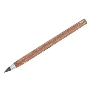 Mehāniskā zīmuli TROIKA CONSTRUCTION ENDLESS WALNUT HB Brūns Metāls Koks