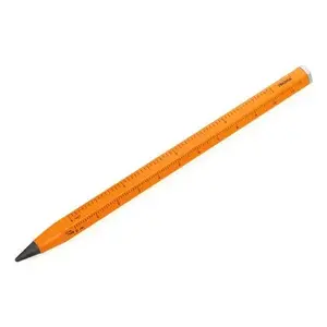Mehāniskais zīmulis TROIKA CONSTRUCTION ENDLESS HB Oranžs Alumīnijs