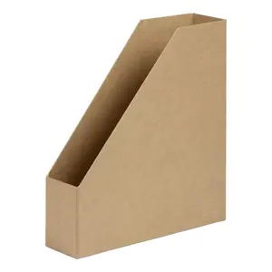 File storage box Pagna 41519-11 Cardboard Kraft paper A4 Natural