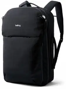 Mugursoma Bellroy Lite Travel Pack 30L ar nodalījumu klēpjdatoram, melna