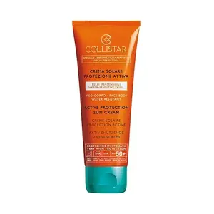Sunscreen cream Collistar Active Protection Sun Cream Face-Body SPF 50+ 100 ml