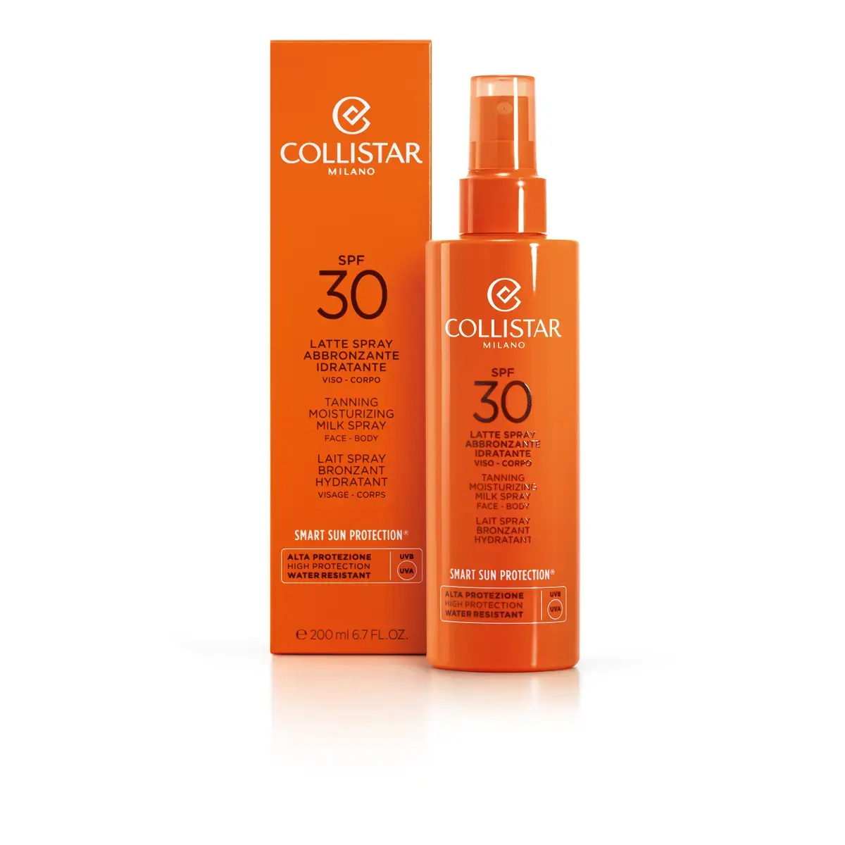 Солнцезащитное молоко Collistar Tanning Moisturizing Milk Spray SPF 30 Photo 2