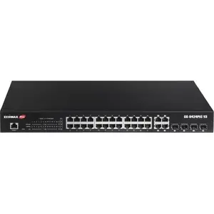 Network switch EDIMAX GS-5424PLC V3 24x Gigabit Ethernet with PoE
