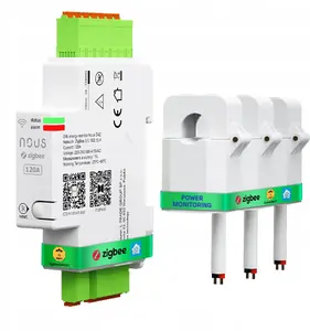 Энергомонитор Nous D4Z ZigBee 120A с тремя токовыми клещами