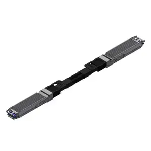 Nvidia MCA4J80-N003-FTF InfiniBand/оптоволоконный кабель 3 м OSFP черный