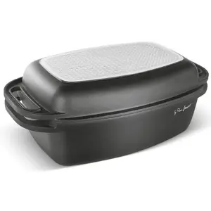 Cepampanna LAMART LT1308, alumīnijs, nelīmējošs pārklājums, 30 cm, tilpums 3 L + 5,5 L