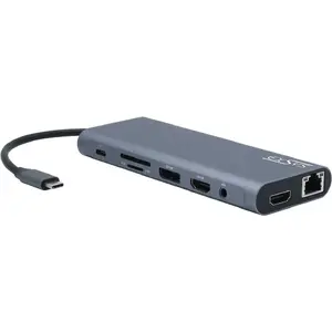 Dokstacija Exsys EX-1226HM 14‑1 USB‑C, USB 3.2 Gen 2x1