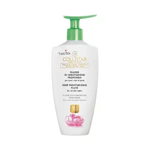Collistar Deep Moisturizing Fluid 400 ml Universal Skin Moisturizing Smoothing Softening